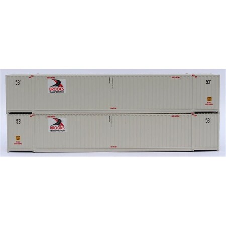 Jacksonville Terminal 53 ft. VS Brooks High Cube 6-42-6 Transportation Container - 2 Piece JTC535091